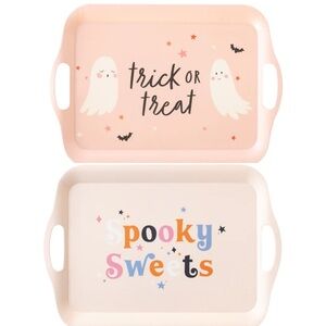 My Mind’s Eye Halloween Reusable Bamboo Tray - Set of 2
